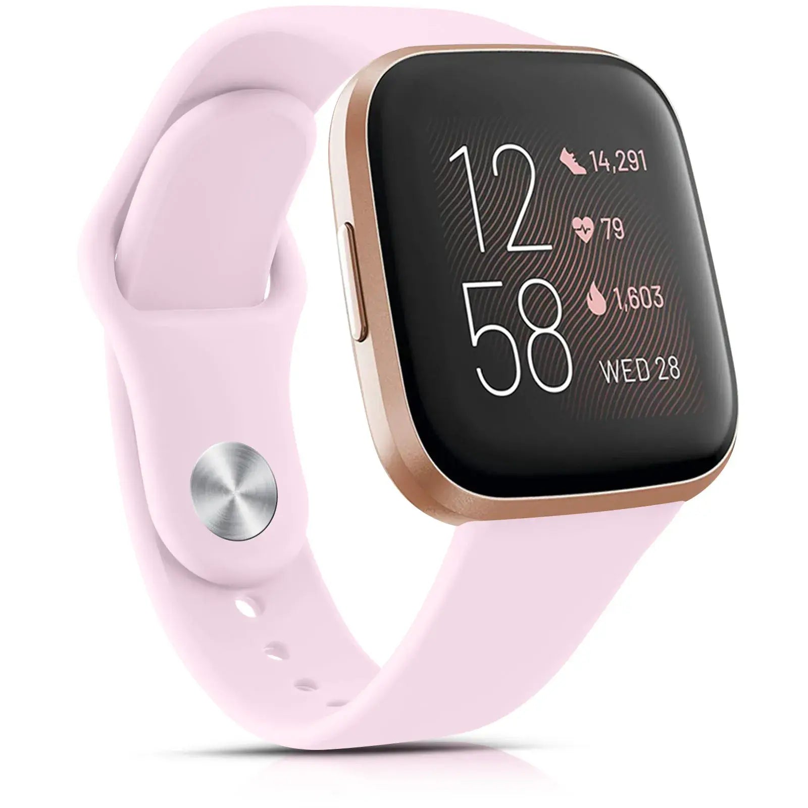 Fitbit Versa & Sense Silicone Band - Soft Colorful Straps - SJB-DIAMOND ELITES