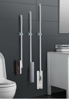 2/4PCS Home Storage Rack Bathroom Suction Hanging Pipe Traceless Hooks Wall Mounted Mop Organizer Holder Waterproof Broom Hanger Lootquake LLC