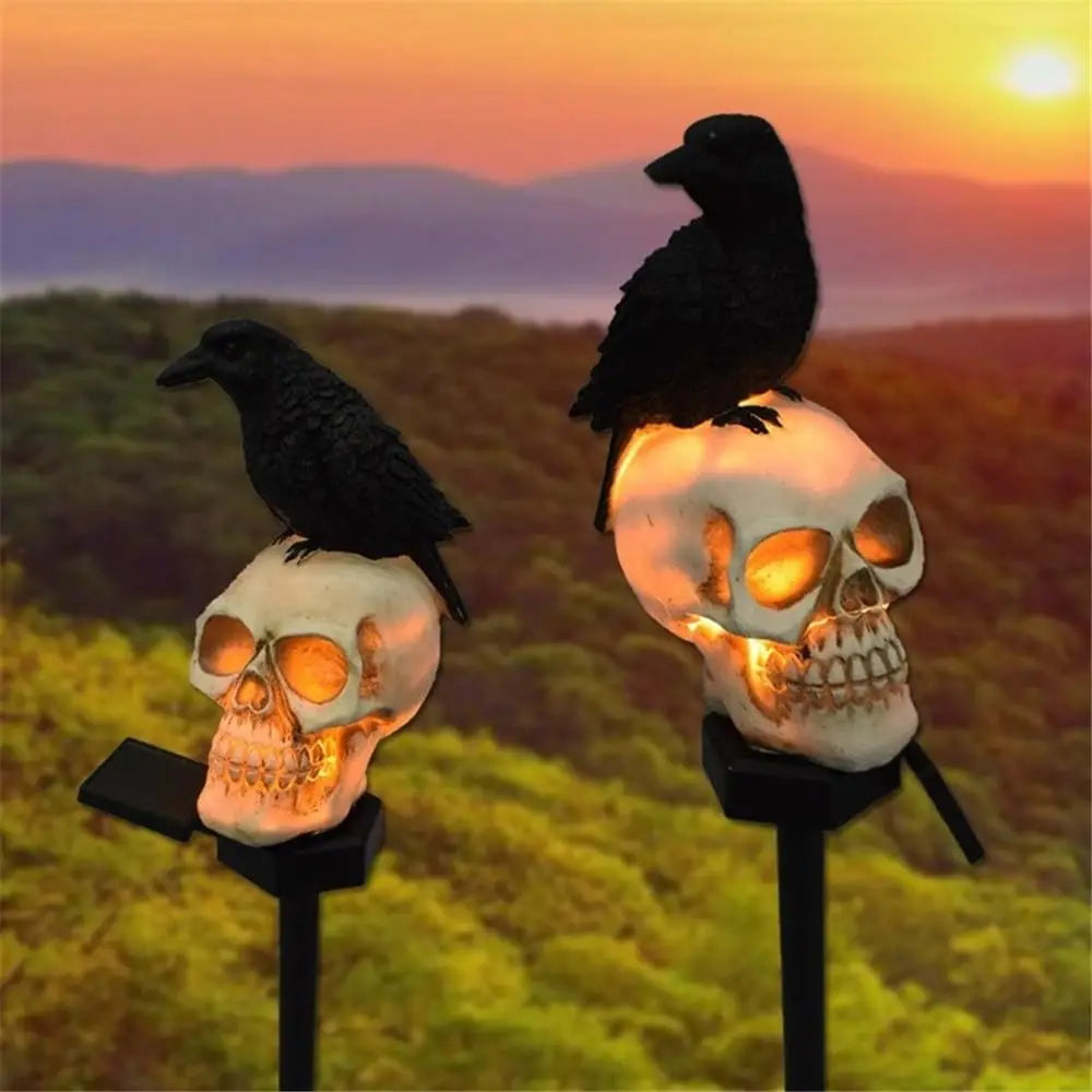 Halloween Outdoor Light Skeleton Ghost Horror Grimace Party Decor for Courtyard Home Holiday Lighting Garden Decoration Lootquake LLC