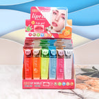 6Pcs Fruity Flavor Watery Glossy Lip Gloss Set Clear Lip Gel Hydrating Moisturizing Lip Gloss Women Lips Makeup Wholesale Lootquake LLC
