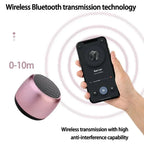 Mini Bluetooth Speaker HD Sound with Bass Smallest Wireless Speaker for Phone PC Tablet with Selfie Button Call Function Cute Lootquake LLC