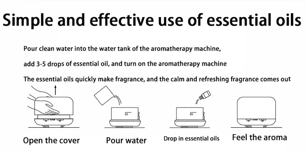 Natural Herb Essential Oils for Aroma Diffuser Air Humidifier Home Water-soluble 10ml Air Freshener Scents Fragrance Oil Perfume Lootquake LLC