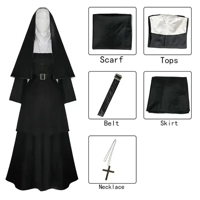 The Nun Horror Costume Lootquake LLC