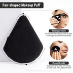 Wholesale 10/ 12 Pcs Triangle Powder Puff Wet Dry Use For Loose Powder Liquid Cosmetic Soft Plush Powder Puff Makeup Foundation Lootquake LLC
