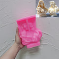 Beautiful Lady Statue Candle Mold Goddess Female Bust Silicone Molds Greek Art Woman Sculpture Soy Wax Tool Lootquake LLC