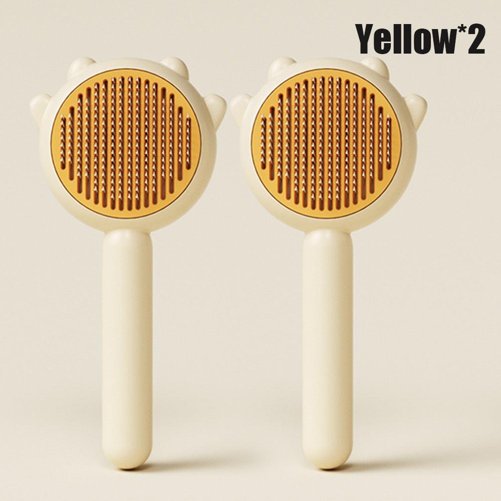 Cat Comb Massage Pet Magic Combs Hair Removal Cat and Dog Universal Needle Brush Pets Grooming Cleaning  Remove Supply Care Set  Pet Hair Cleaner Brush for Dogs Long or Short Hair Cats Pet Massage Brushes Stevvex