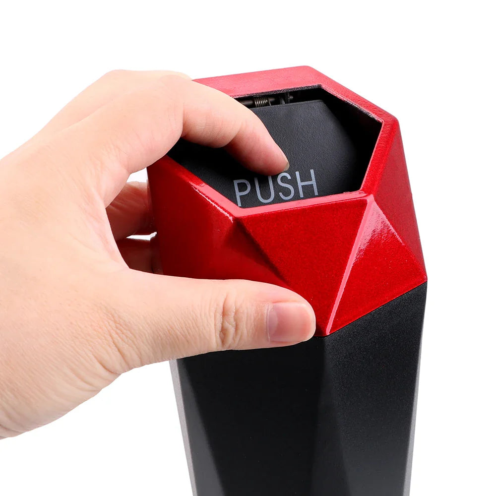 Car Trash Can Mini Garbage Bin Portable Car Dustbin with Lid Leak-proof Auto Trash Bin for Automotive Car Home Bedroom Office Lootquake LLC