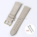 Polar Suede Leather Watch Strap For Polar Smartwatch - Handmade Quick Release