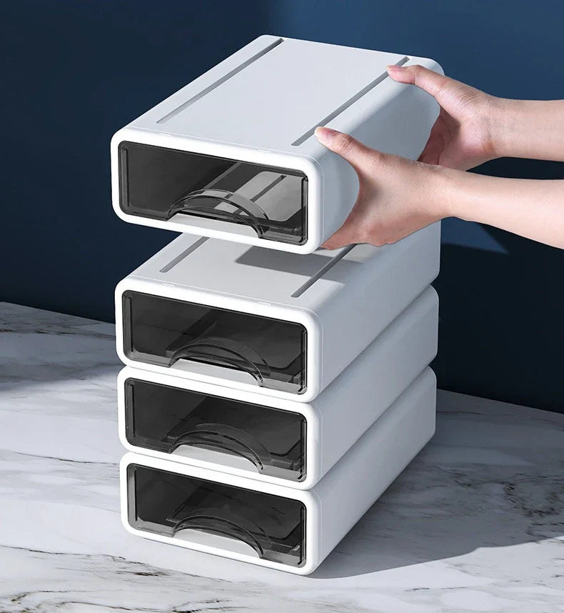 Storage Drawers Desk Organizer Box Desk Stationery Drawer Storage Toiletries Organizer Box Clutter Desk Shelving Home Storage Lootquake LLC
