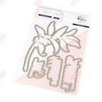 February 2025 New pink Floral Field Metal Cutting Dies Stamp Stencil Hot Foil Set DIY fresh Scrapbook Card Handmade Embossing Lootquake LLC