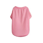 Breathable Dog T-shirt Solid Comfortable Thin Vest for Yorkshire Terrier Cute Summer Pet Clothes Dog Vest Pet Supplies Pi-Mart