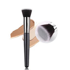 Black Foundation Make up Brush Cream Foundation buffing Makeup Brush Big Foundation Brush Synthetic Hair Face Makeup Tool Lootquake LLC