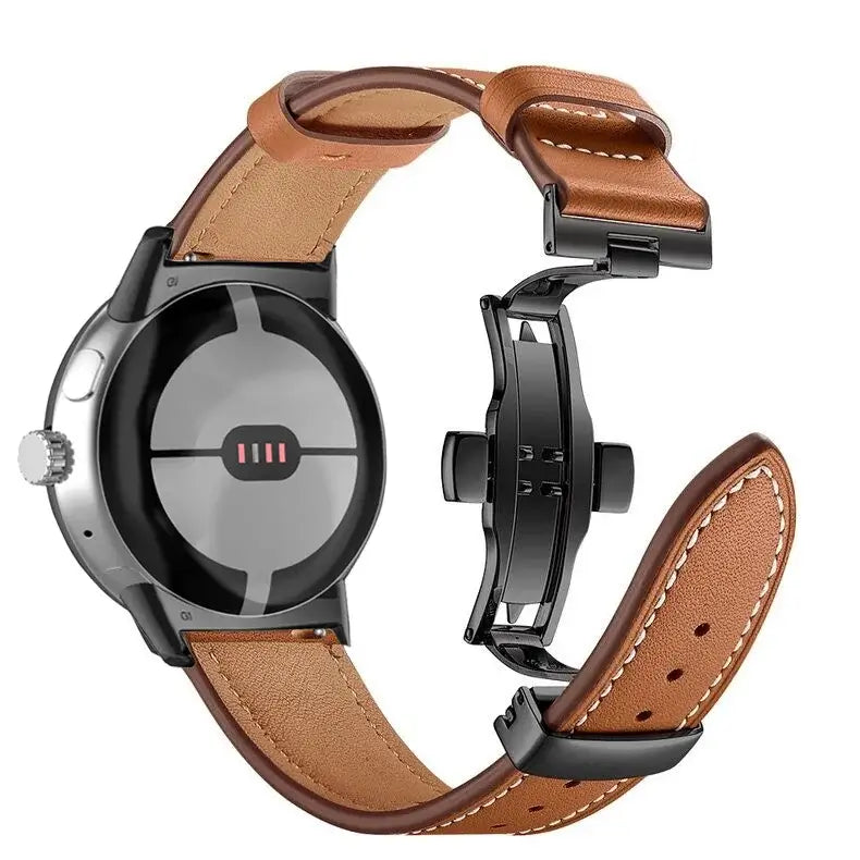 Genuine Leather Google Pixel Watch Band - Stylish & Durable BandsCo Straps