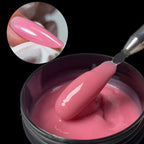 Jillnails 100g Glitter Shimmer Milky Hard Gel Builder Nail for Nails ExtensionsRoyal Blue Pink  UV LED Camouflage  Selfleveling Lootquake LLC