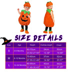 Kids Cosplay Costumes Children Halloween Pumpkin Costume with Hat Cosplay for Baby Girl Boy Stage Party Clothing Lootquake LLC