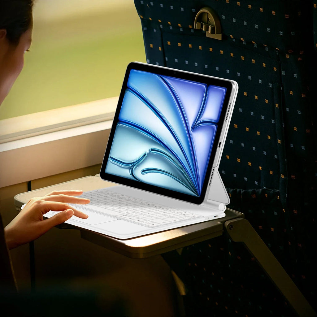 Magic Keyboard Case For iPad Pro 11 inch 12.9" M2 13 M4 Air 4th 5th ipad10 10th 10.9 Smart Cover Multi-touch Magnetic backlight Lootquake LLC