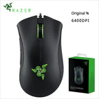 Original Razer Wired Gaming Mouse Optical Sensor 6400 DPI Gaming Mouse For Laptop Optical Mouse Light Speed Mouse Lootquake LLC