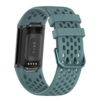 Fitbit Charge 5 6 Silicone Band - Soft Flexible Waterproof - SJB-DIAMOND ELITES