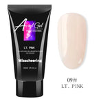 30ml Nail Extension Gel Nail Build Poly Nail Acrylic Gel UV LED Quick Extension of Crystal Model Painless Crystal Glue