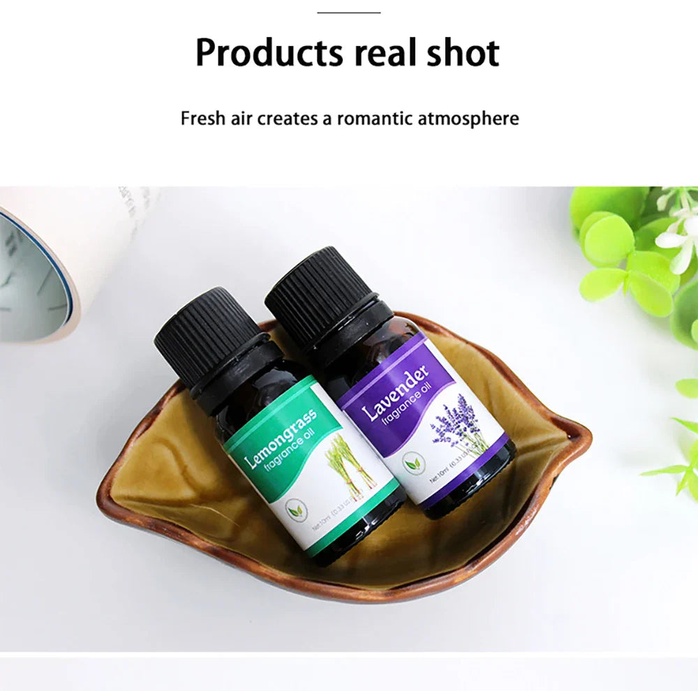 Natural Herb Essential Oils for Aroma Diffuser Air Humidifier Home Water-soluble 10ml Air Freshener Scents Fragrance Oil Perfume Lootquake LLC