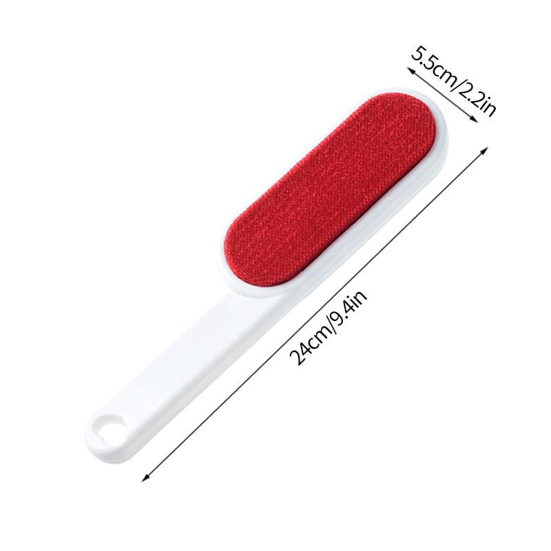 Pet Hair Remover Lint Rollers Brushes Clothes Hairball Remover Brush Dust Sticky Cleaner Fur Clean Pet Hair Tools  Reusable Pet Hair Remover with Self-Cleaning Base Pet Hair Double Sided Brush Stevvex