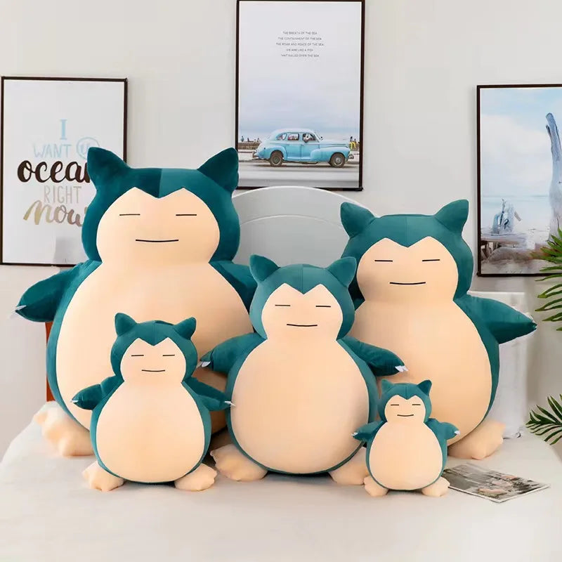 30-60Cm Pokemon Plush Big Size Snorlax Anime Figure High Quality Pet Action Doll Model Plush Stuffed Toy Children Christmas Gift Lootquake LLC