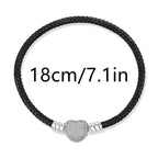 925 Silver Valentine's Day Snake Year Series Pendant Suitable for 925 Sterling Silver Original Women's Bracelet DIY Jewelry Gift Lootquake LLC