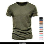 PureCotton Men's SoftFit Summer Tee THRIXINE