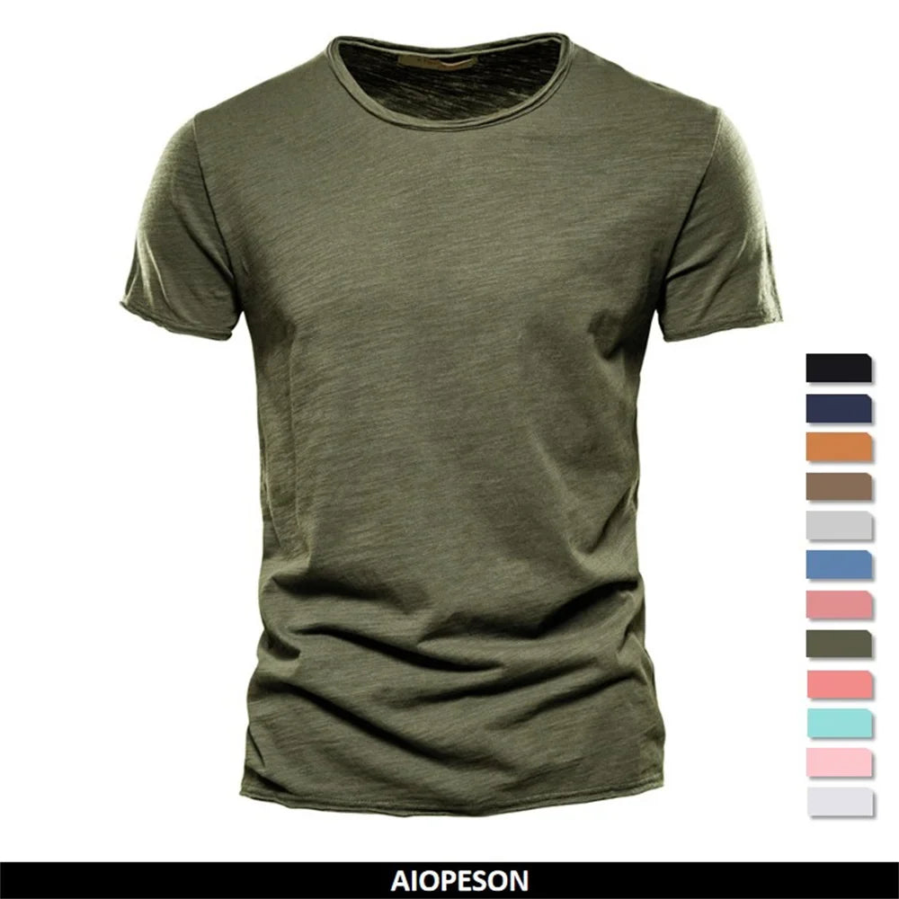 PureCotton Men's SoftFit Summer Tee THRIXINE
