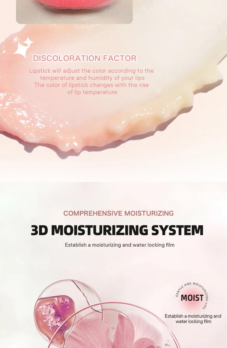 Fruit flavored moisturizing lipstick, neutral and natural, lip care, used to moisturize and prevent dryness, care for lip skin Lootquake LLC