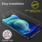 4PCS Tempered Glass for iPhone 11 12 13 Pro XR X XS Max Screen Protector on for iPhone 14 Pro Max Mini 7 8 6 6S Plus 5S SE Glass Tempered Glass Pad Full Screen Screen Protector Stevvex