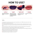 Peel Off Lip Stain Reveal Long Lasting Waterproof Pink Lip Tint Transfer Proof Non-stick Cup Natural Lip Stain Women's Cosmetics Lootquake LLC