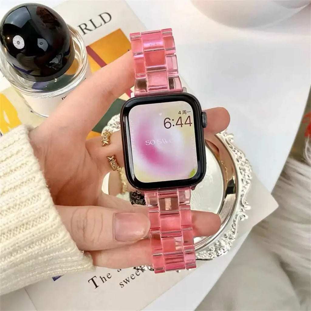 Apple Watch Resin Strap - Stylish, Durable Design - SJB-DIAMOND ELITES