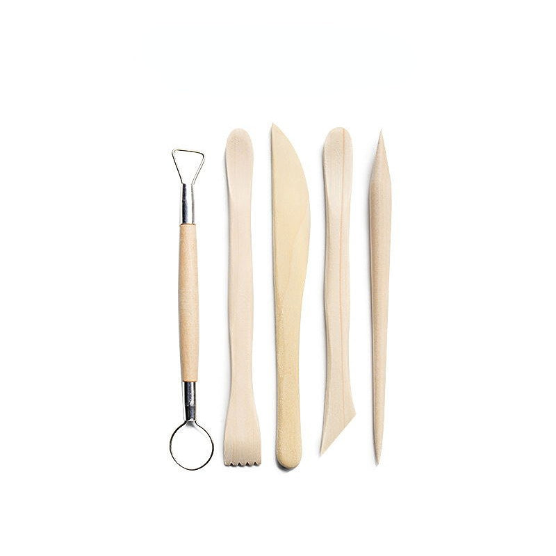 34pcs Sculpt Smoothing Wax Carving Pottery Ceramic Tools Polymer Shapers Modeling Carved Tool Perfect Lootquake LLC