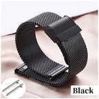 Quick Release Milanese Strap 18mm 20mm 22mm 12mm 14mm 16mm 17mm 19mm 21mm 24mm Universal Bracelet 0.6mesh Stainless Steel