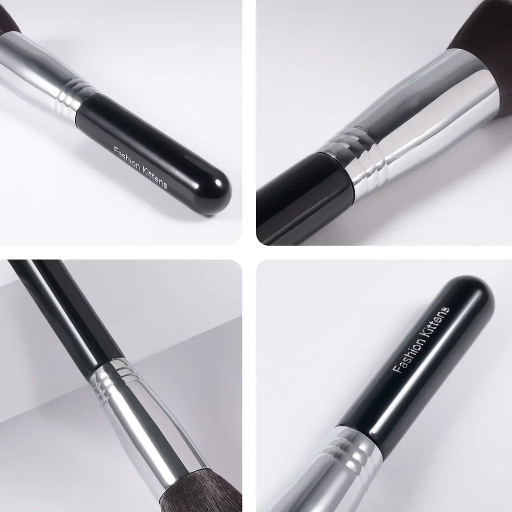 Powder Brush Professional Makeup Brushes Black Multifunctional Foundation Blush Sculpting Bronzer Brush Make Up Tools Lootquake LLC