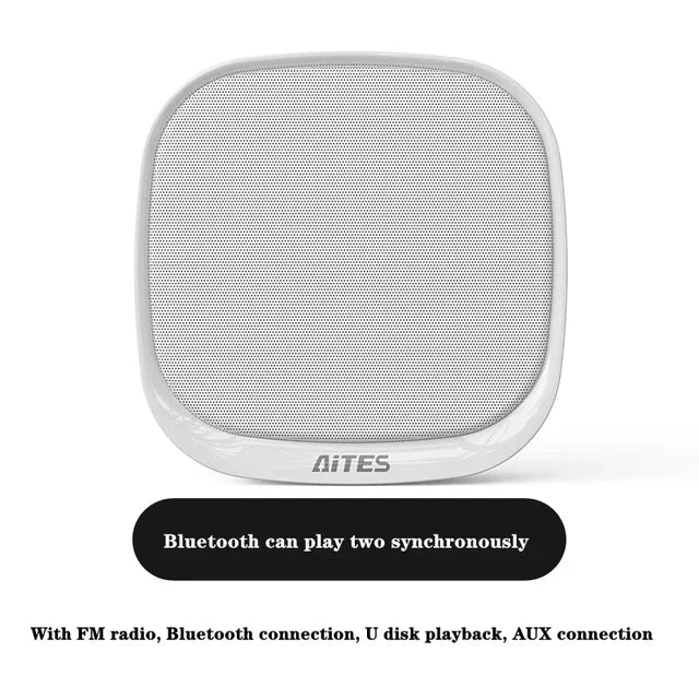 Shop Wall-mounted Bluetooth Speaker TWS Interconnection Built-in 4400 MAh Battery Boom Box Wireless 3D Surround Stereo Subwoofer Lootquake LLC
