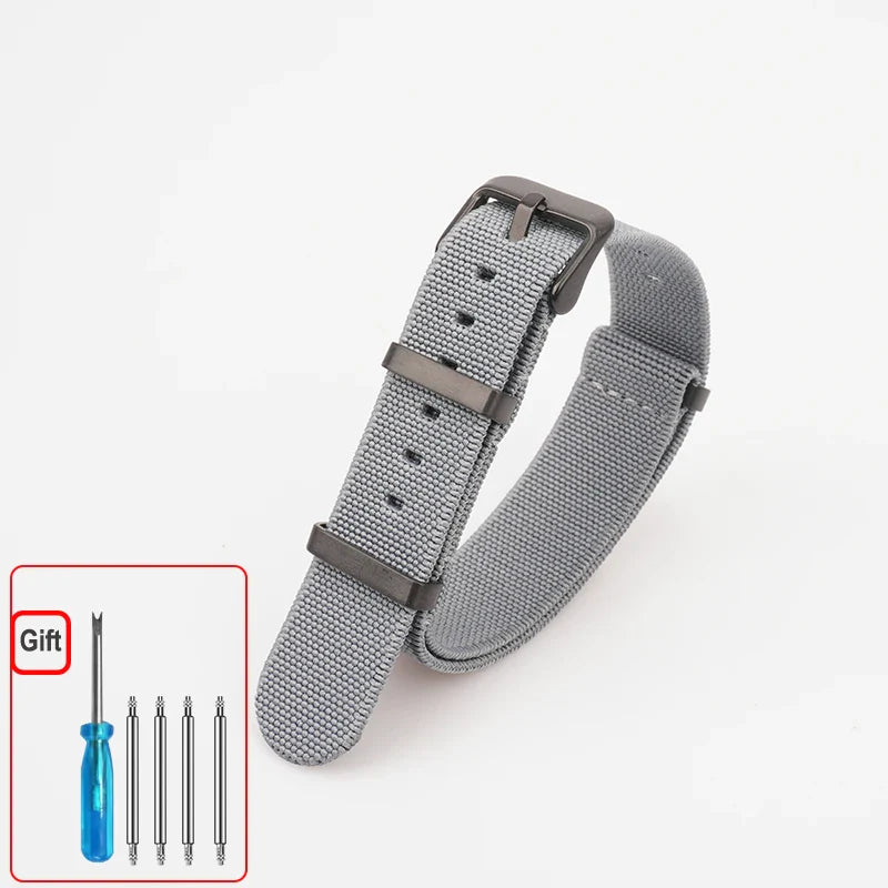 Amazfit Nylon Watch Band NATO Strap Waterproof Washable Elastic