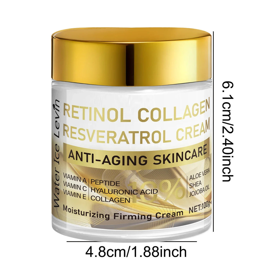 Vitamin a Collagen Cream, Facial Collagen Cream, Firming, Day and Night Moisturizing, Suitable for Both Men and Women Lootquake LLC
