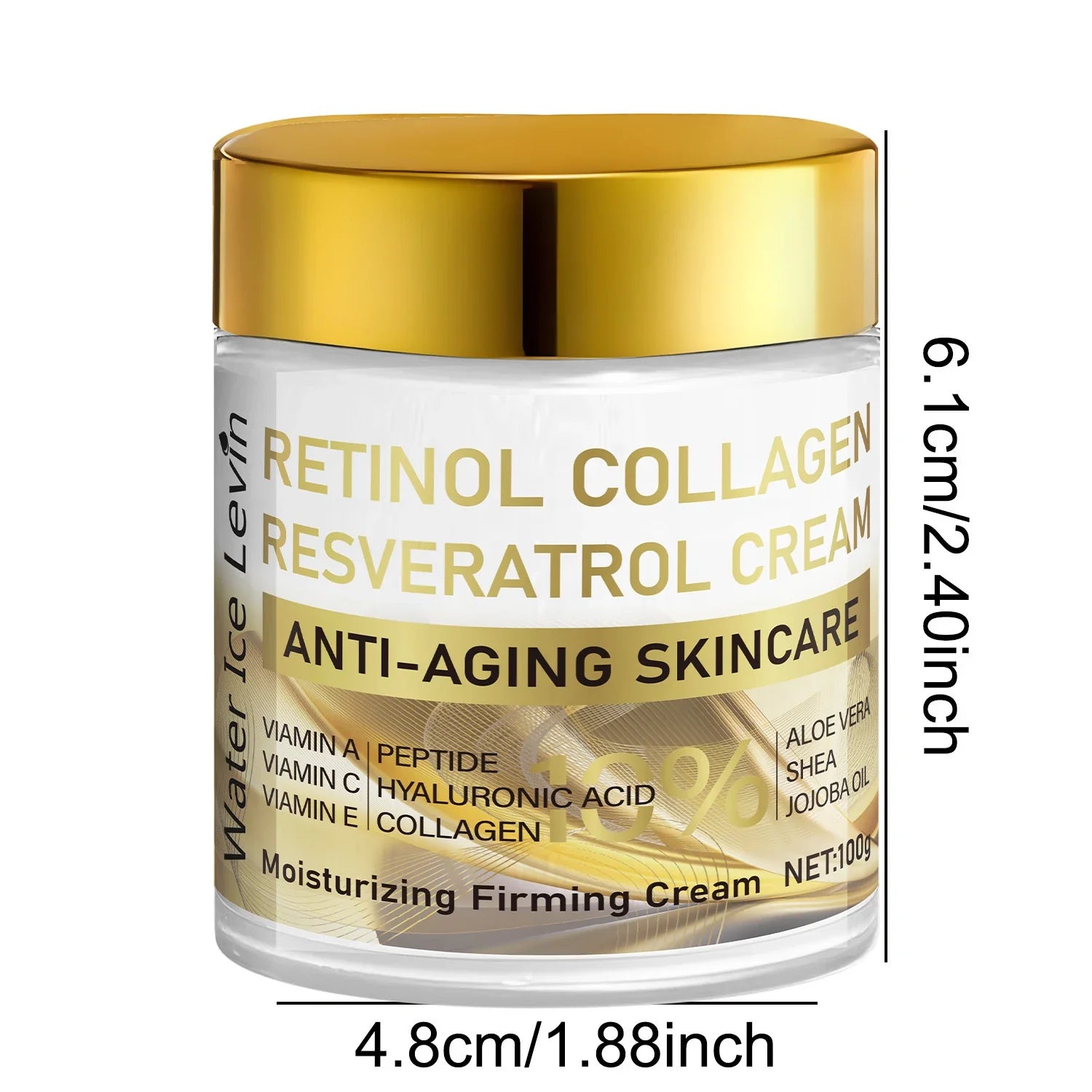 Vitamin a Collagen Cream, Facial Collagen Cream, Firming, Day and Night Moisturizing, Suitable for Both Men and Women Lootquake LLC