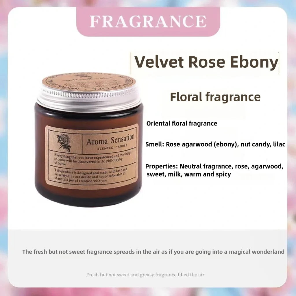 Scented Candles Smokeless Soy Candle Essential Oil Aromatic Candle Luxury Decoration Candle Wedding Gifts Party Home Decoration Lootquake LLC
