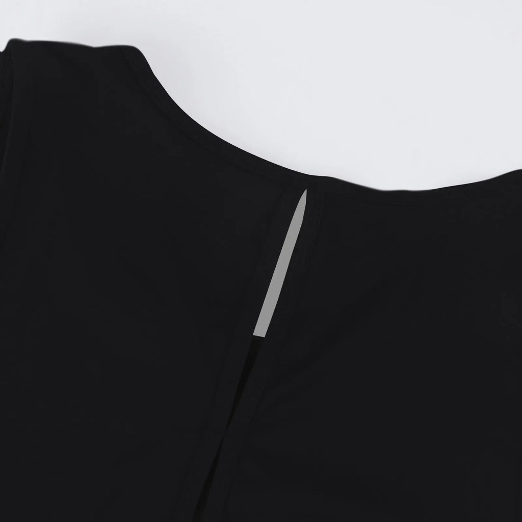 Women'S Solid Color Top Women'S Sports Suspender Top Women'S Fashion Hollow Back Sports Running Fitness Casual Hundred Yoga Top Lootquake LLC