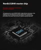 Waizowl OGM Pro V2 Hades Gaming Mouse Customize Wireless Three-Mode Paw3950 30000dpi Lightweight Gaming Mouse E-sports Ergonomic Lootquake LLC