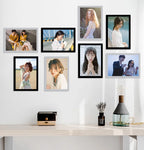 A4/A5/A6 Black Magnetic Photo Frame Publicity Column Advertising Column Self Adhesive Soft Poster Frame Certificate Folder Lootquake LLC