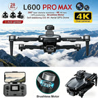 2026 4K Professional HD Dual Camera New L600 PRO MAX GPS Drone 5KM 3-Axis Gimbal 360 Obstacle Avoidance Brushless Quadcopter Toy