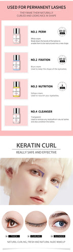 ICONSIGN Upgrade Version Lash Lift Kit Lifting Eyelashes Lasting 6-8 Weeks Lash Perm Eyelash Enhancer Makeup Tools Lootquake LLC