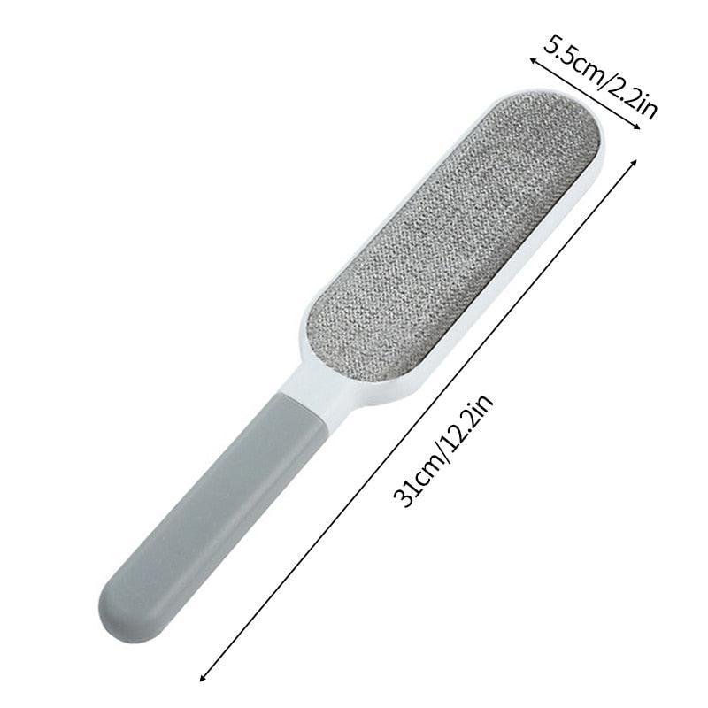 Pet Hair Remover Lint Rollers Brushes Clothes Hairball Remover Brush Dust Sticky Cleaner Fur Clean Pet Hair Tools  Reusable Pet Hair Remover with Self-Cleaning Base Pet Hair Double Sided Brush Stevvex