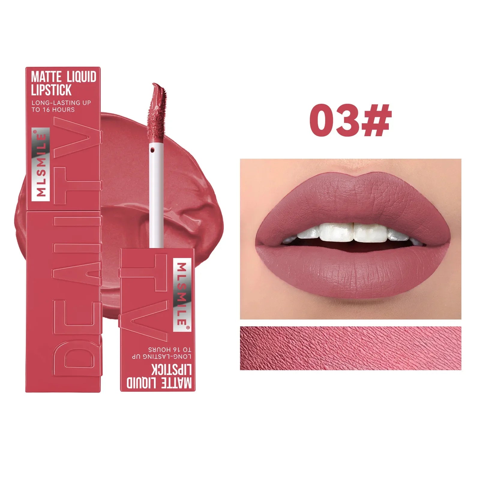 Matte Liquid Lipstick 6 Colors Long Lasting Lip Ink Lip Tint Non-stick Cup Nude Lip Gloss Waterproof Cosmetics Make Up