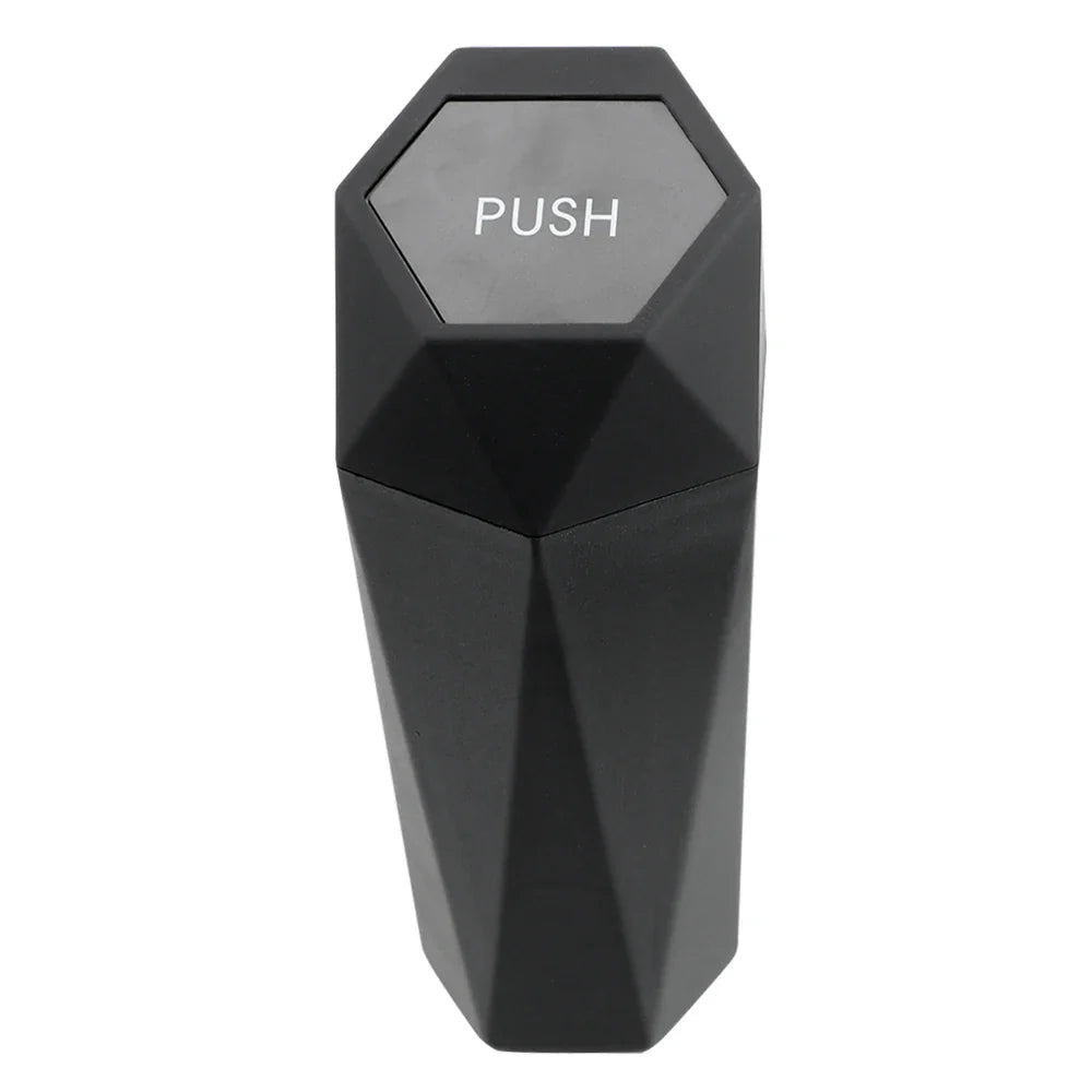Portable Car Dustbin with Lid Car Trash Can for Automotive Car Home Bedroom Office Leak-proof Auto Trash Bin Mini Garbage Bin Lootquake LLC