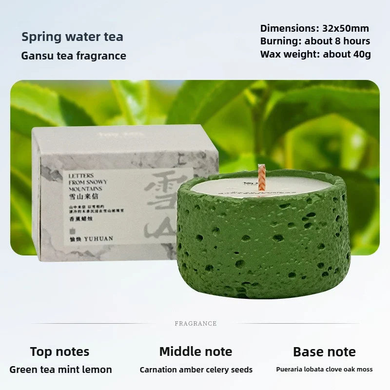 Premium Aromatherapy Scented Candles - Handmade Soy Wax Candles for Relaxation and Home Decor - Long-Lasting Fragrance ﻿ Lootquake LLC